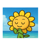 海のヒマワリ@SFW（個別スタンプ：11）