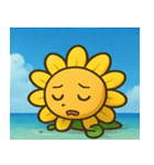 海のヒマワリ@SFW（個別スタンプ：12）