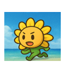 海のヒマワリ@SFW（個別スタンプ：13）