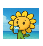 海のヒマワリ@SFW（個別スタンプ：15）