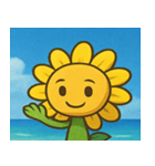 海のヒマワリ@SFW（個別スタンプ：17）