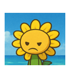 海のヒマワリ@SFW（個別スタンプ：18）