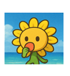 海のヒマワリ@SFW（個別スタンプ：23）