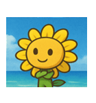 海のヒマワリ@SFW（個別スタンプ：24）