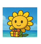 海のヒマワリ@SFW（個別スタンプ：27）