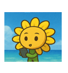 海のヒマワリ@SFW（個別スタンプ：29）