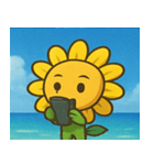 海のヒマワリ@SFW（個別スタンプ：31）