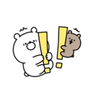 動く♪ガーリーくまさん(復刻版)（個別スタンプ：9）