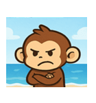 海のサル@SFW（個別スタンプ：5）