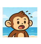 海のサル@SFW（個別スタンプ：6）