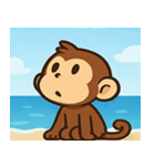海のサル@SFW（個別スタンプ：11）