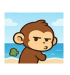 海のサル@SFW（個別スタンプ：13）