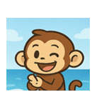 海のサル@SFW（個別スタンプ：20）