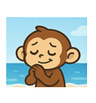 海のサル@SFW（個別スタンプ：22）