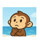 海のサル@SFW（個別スタンプ：23）