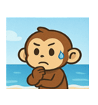 海のサル@SFW（個別スタンプ：26）
