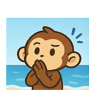 海のサル@SFW（個別スタンプ：27）