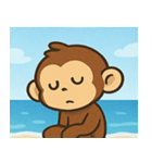 海のサル@SFW（個別スタンプ：28）