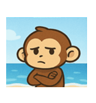 海のサル@SFW（個別スタンプ：29）