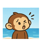 海のサル@SFW（個別スタンプ：30）