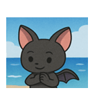海のコウモリ@SFW（個別スタンプ：4）