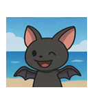 海のコウモリ@SFW（個別スタンプ：5）