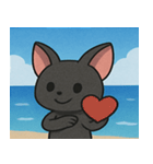 海のコウモリ@SFW（個別スタンプ：8）