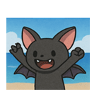海のコウモリ@SFW（個別スタンプ：9）