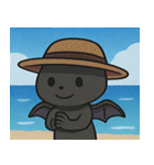 海のコウモリ@SFW（個別スタンプ：11）
