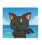 海のコウモリ@SFW（個別スタンプ：12）