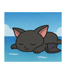 海のコウモリ@SFW（個別スタンプ：14）