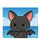 海のコウモリ@SFW（個別スタンプ：23）