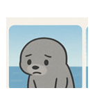 海のアシカ@SFW（個別スタンプ：3）