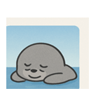 海のアシカ@SFW（個別スタンプ：4）