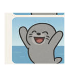 海のアシカ@SFW（個別スタンプ：5）