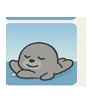 海のアシカ@SFW（個別スタンプ：8）