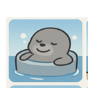 海のアシカ@SFW（個別スタンプ：11）