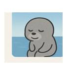 海のアシカ@SFW（個別スタンプ：13）