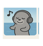 海のアシカ@SFW（個別スタンプ：15）