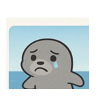海のアシカ@SFW（個別スタンプ：19）
