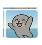 海のアシカ@SFW（個別スタンプ：22）