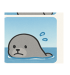 海のアシカ@SFW（個別スタンプ：24）