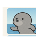 海のアシカ@SFW（個別スタンプ：25）