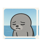 海のアシカ@SFW（個別スタンプ：27）