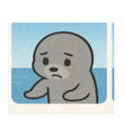 海のアシカ@SFW（個別スタンプ：31）