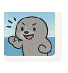 海のアシカ@SFW（個別スタンプ：32）