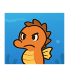 海のタツノオトシゴ@SFW（個別スタンプ：2）