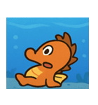 海のタツノオトシゴ@SFW（個別スタンプ：12）
