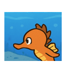 海のタツノオトシゴ@SFW（個別スタンプ：13）