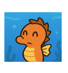 海のタツノオトシゴ@SFW（個別スタンプ：15）